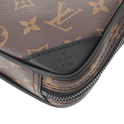 LOUIS VUITTON Monogram Solar Ray Utility Side Bag Brown M44477 Men's Canvas Waist
