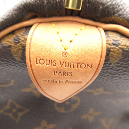 LOUIS VUITTON Speedy 30 Brown Monogram PVC coated canvas M41526