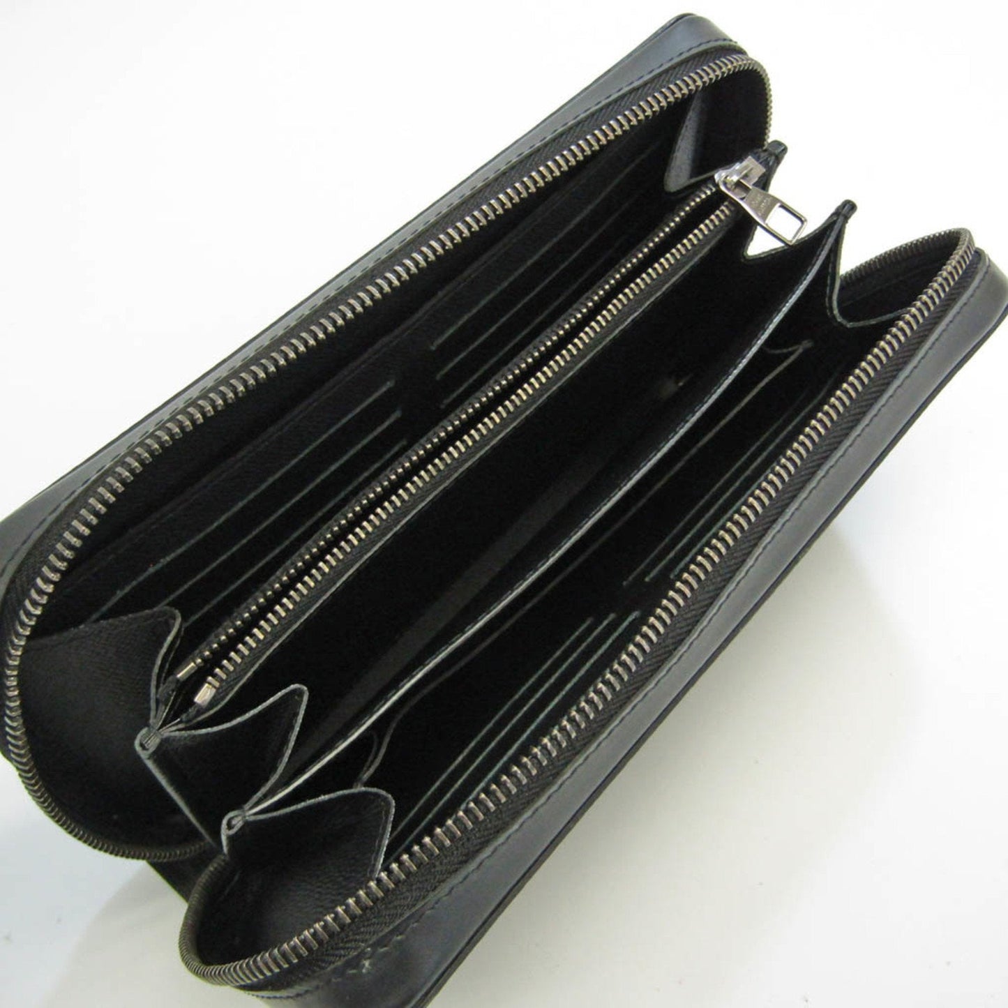 LOUIS VUITTON Monogram Eclipse Zippy XL M61698 Men's Monogram Eclipse Long Wallet [bi-fold] Monogram Eclipse