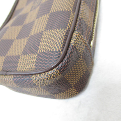 LOUIS VUITTON Etui Okapi digital camera case Brown Ebene Damier PVC coated canvas N61737