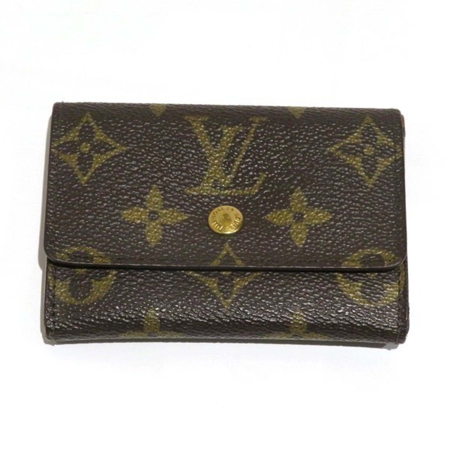 LOUIS VUITTON Monogram Portumone Pla M61930 Coin Purse Case Unisex Wallet