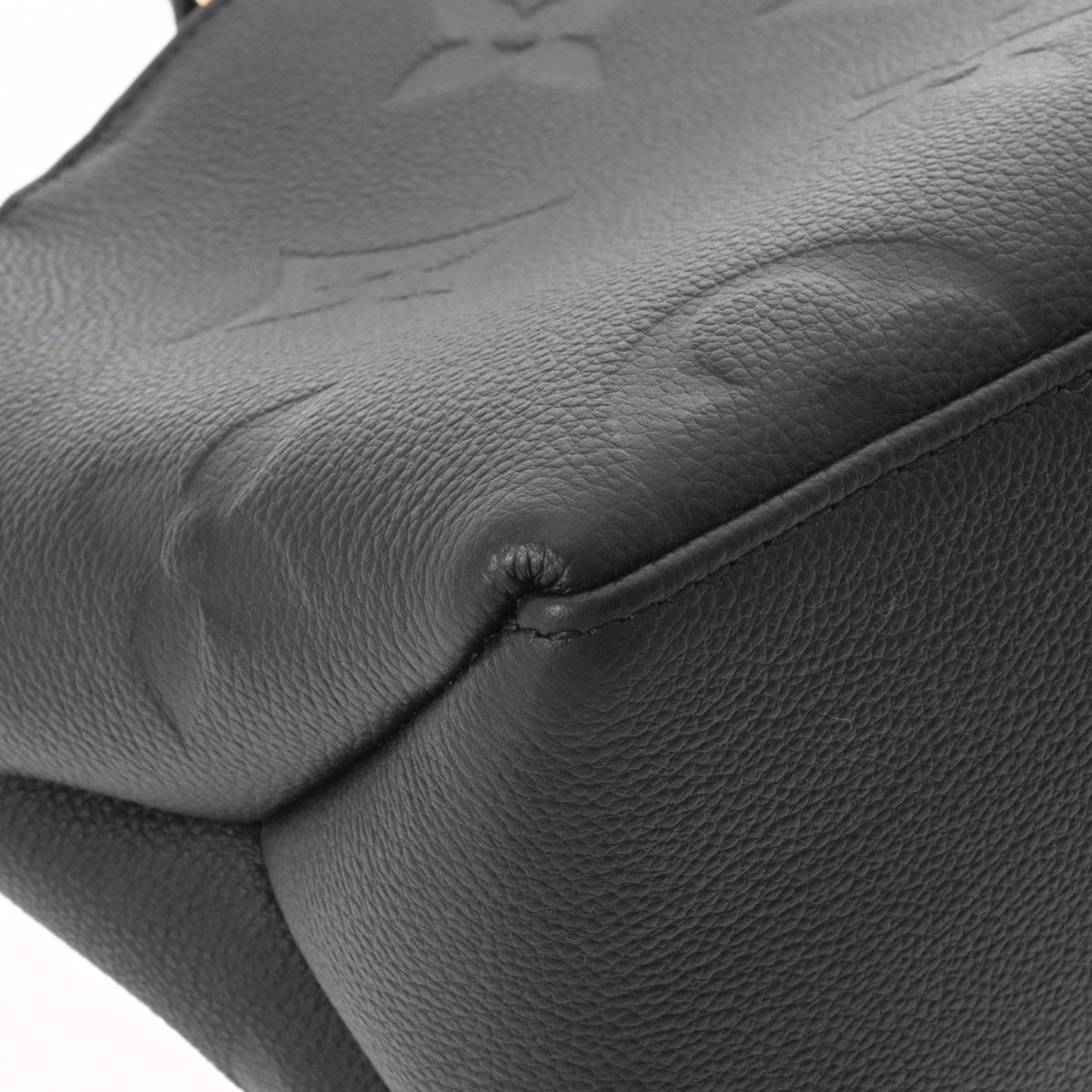 LOUIS VUITTON Monogram Emplant Petit Palais PM Noir M58916 Women's Bag
