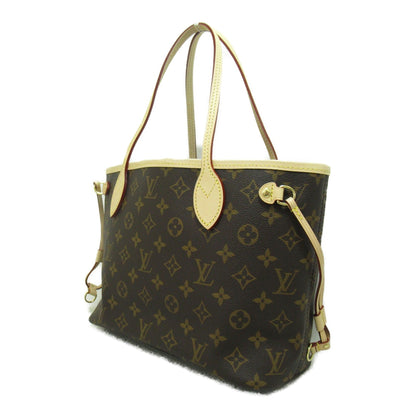 LOUIS VUITTON Never full PM Brown Pivoine Fuschia Monogram PVC coated canvas M41245