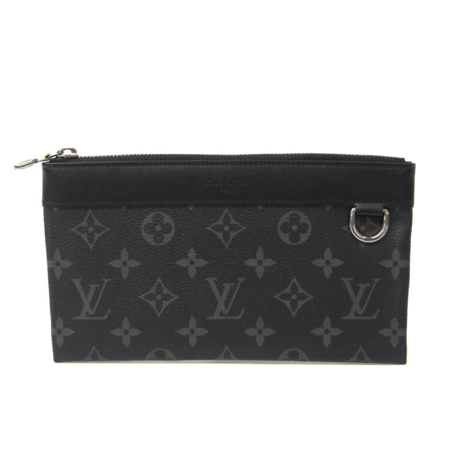 LOUIS VUITTON Monogram Eclipse Pochette Discovery PM M44323 Men's Clutch Bag,Pouch Monogram Eclipse