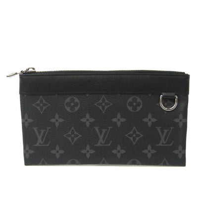 LOUIS VUITTON Monogram Eclipse Pochette Discovery PM M44323 Men's Clutch Bag,Pouch Monogram Eclipse