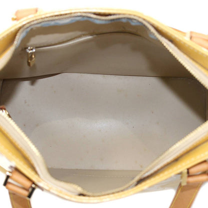LOUIS VUITTON Houston handbag Vernis beige M91340 TH0051