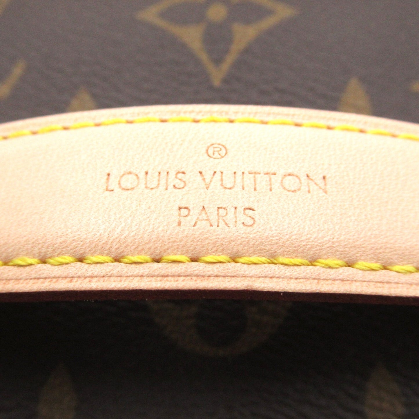 LOUIS VUITTON Nice Mini Vanity Bag Brown Monogram PVC coated canvas M44495