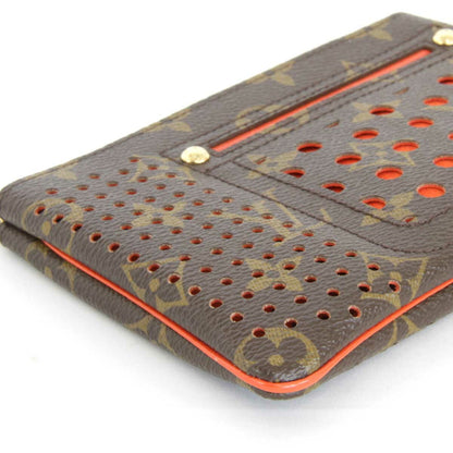 LOUIS VUITTON Pochette Plat M95187 Pouch Monogram Perfo Women's