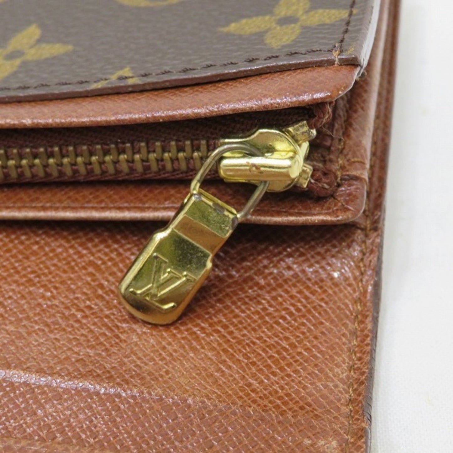 LOUIS VUITTON Monogram Portomone Bie Tresor M61730 Wallet Bifold Women's