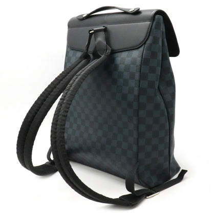 Louis Vuitton Damier Cobalt Newport Backpack Rucksack Daypack PVC N41586