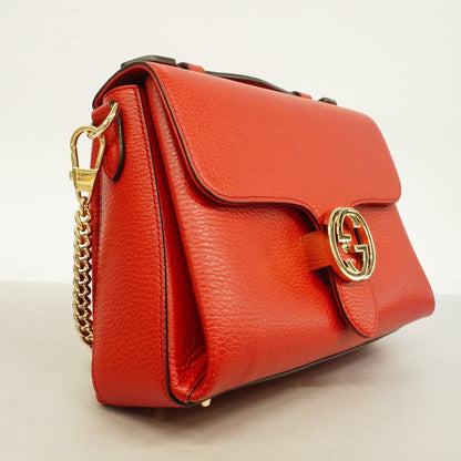 Gucci 2way Bag Interlocking G 2way Bag Interlocking G 510302 Women's Leathe