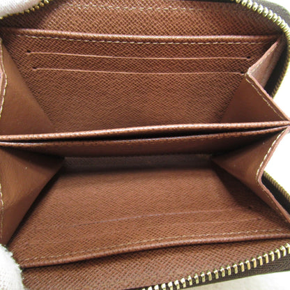 LOUIS VUITTON Zippy coin purse Brown Monogram PVC coated canvas M60067