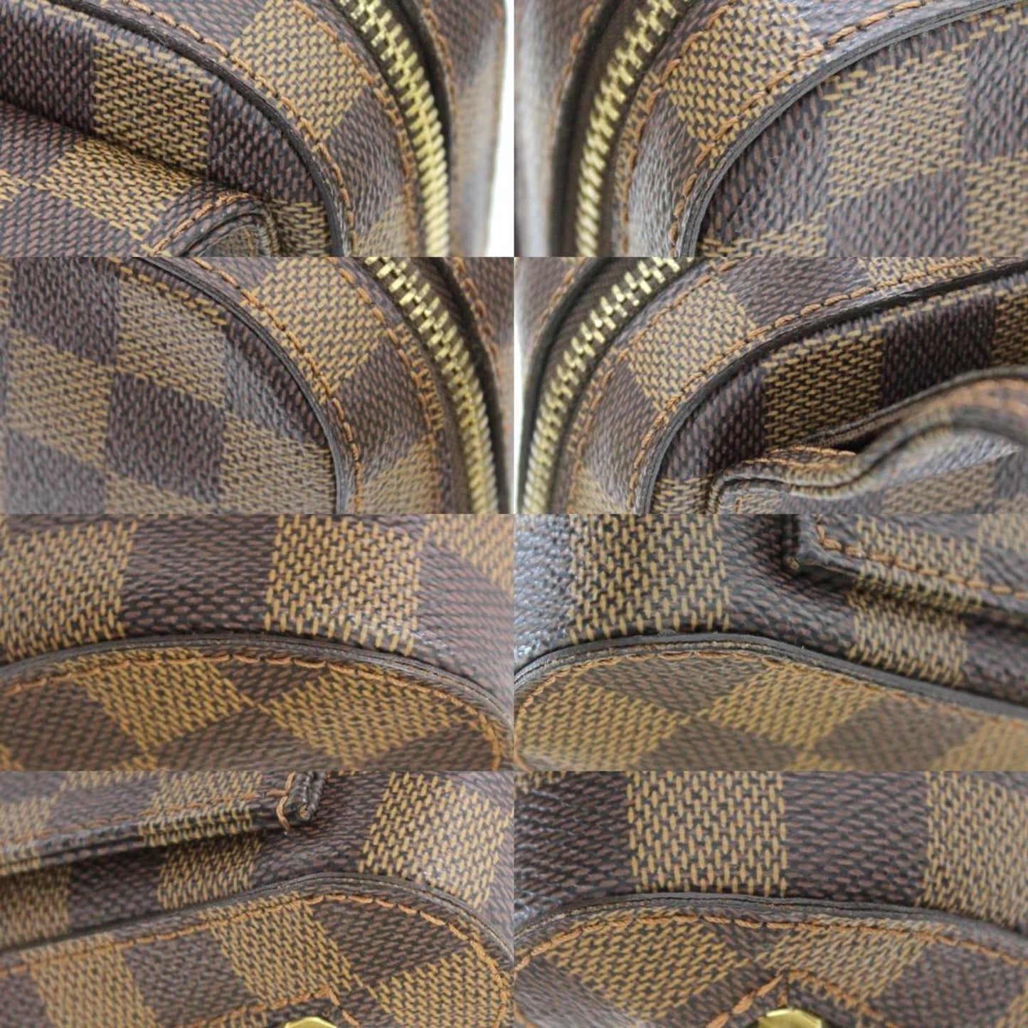 LOUIS VUITTON Jeronimos Waist Pouch Body Bag Shoulder Damier Ebene N51994 CA1097