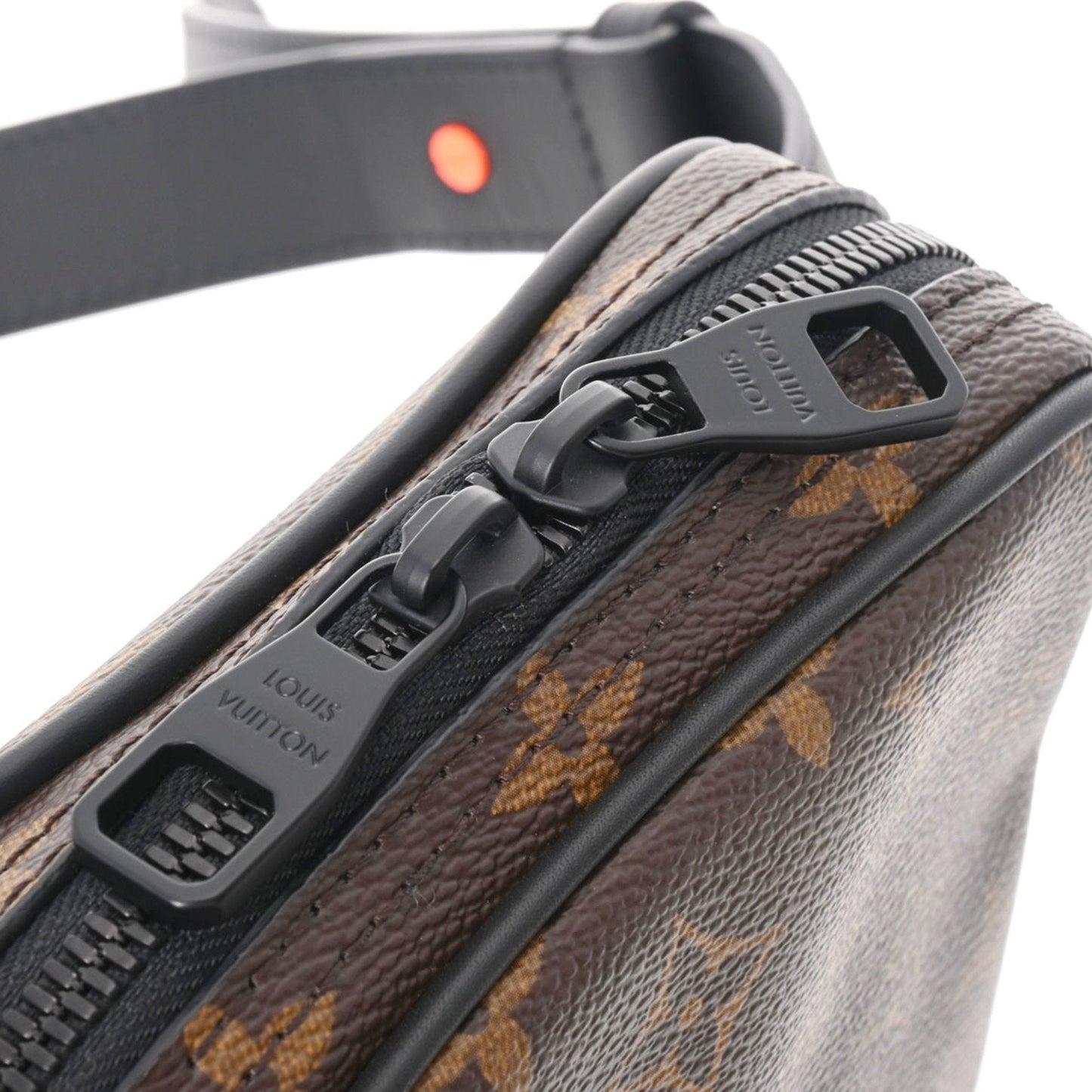 LOUIS VUITTON Monogram Solar Ray Utility Side Bag Brown M44477 Men's Canvas Waist