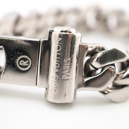 LOUIS VUITTON M68273 Bracelet LV Chain Links M Silver Men's