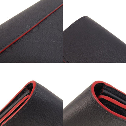 LOUIS VUITTON M62127 Portefeuille Pont Neuf Emplant Long Wallet Women's