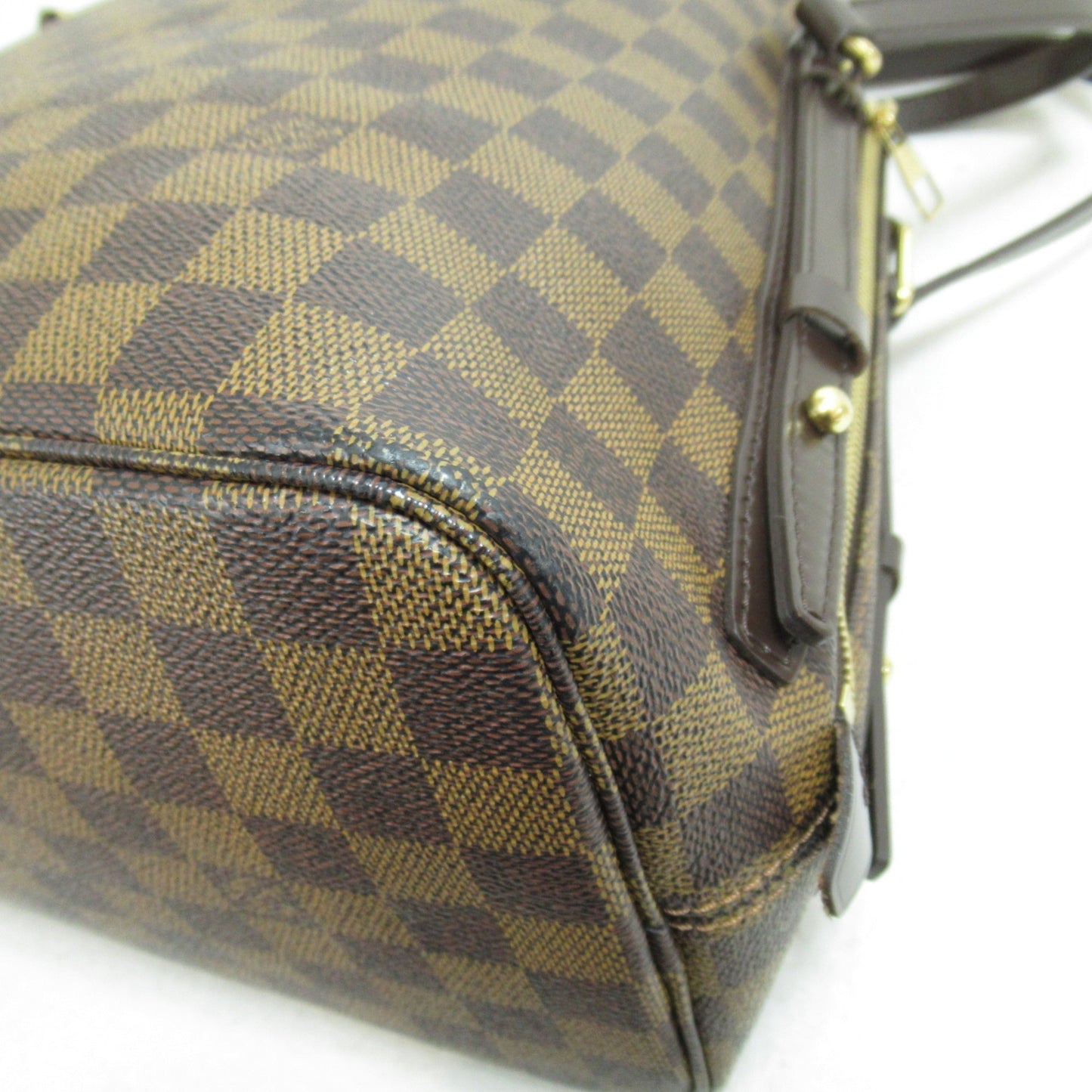 LOUIS VUITTON Hippo Rivington Brown Red Damier PVC coated canvas N41108