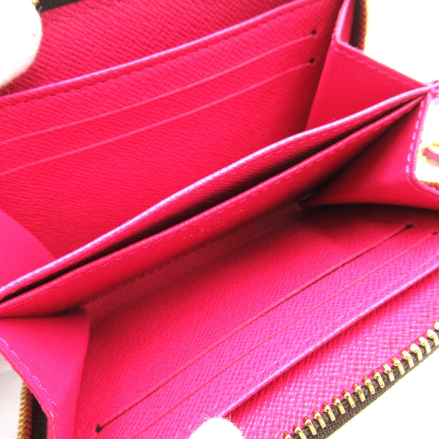 LOUIS VUITTON Zippy Coin Purse Blooming Flower Brown Pink Hot pink Monogram PVC coated canvas M68332