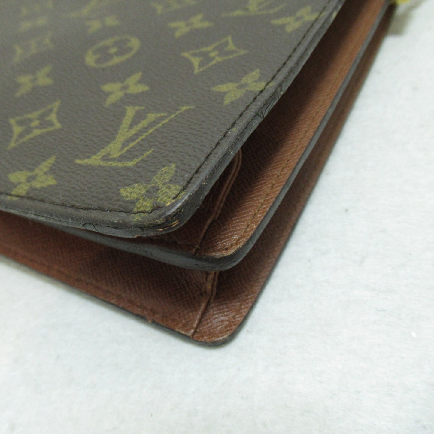 LOUIS VUITTON Kurcell Brown Monogram PVC coated canvas M51375