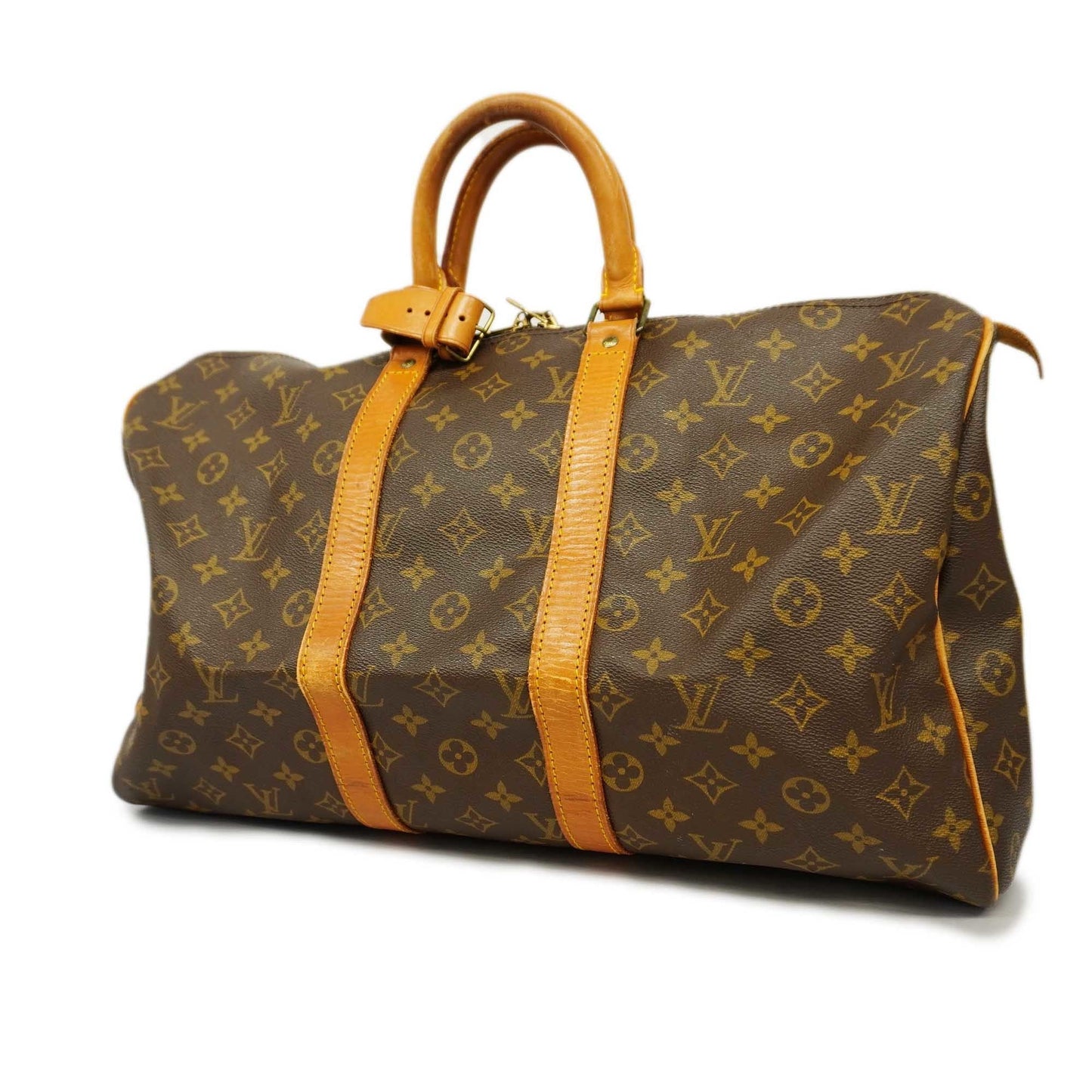 LOUIS VUITTONAuth  Monogram Keepall 45 M41428 Boston Bag