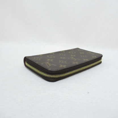 LOUIS VUITTON Zippy Wallet Round Long Wallet Brown Monogram PVC coated canvas M42616