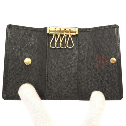 Louis Vuitton Epi Multicle 4 Black M63822 Row Key Case