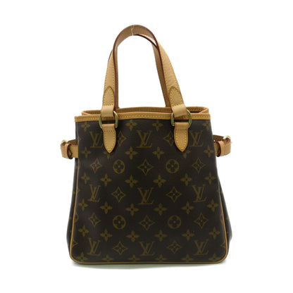 LOUIS VUITTON Batignolles Tote Bag Brown Monogram PVC coated canvas M51156