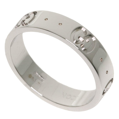 Gucci Icon # 8 Ring / K18 White Gold Ladies