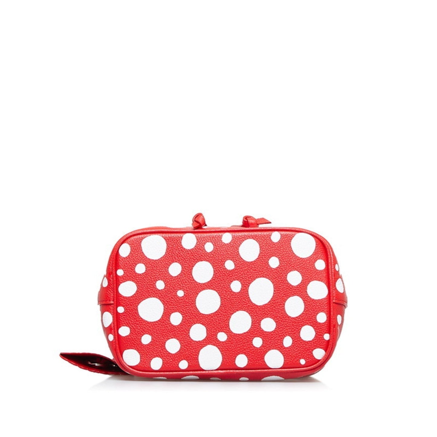 LOUIS VUITTON Neonoe BB x Yayoi Kusama Polka Dot Handbag Shoulder Bag M46413 Red White Leather Women's