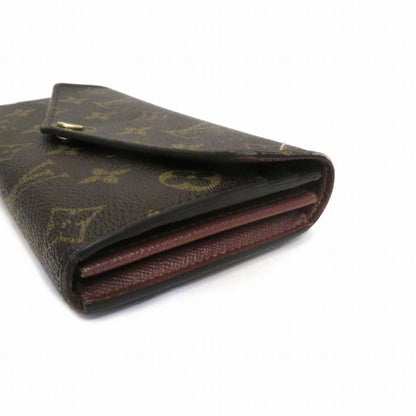 LOUIS VUITTON Monogram Portefeuille Sarah M60531 Wallet Long Unisex