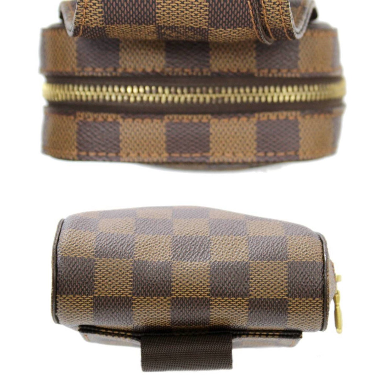 LOUIS VUITTON Jeronimos Waist Pouch Body Bag Shoulder Damier Ebene N51994 CA1097