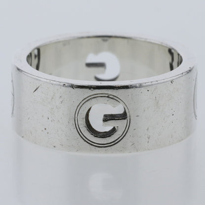 Gucci Ring G Wide Silver 925 Upper No. 13 Lower 15 Men's GUCCI