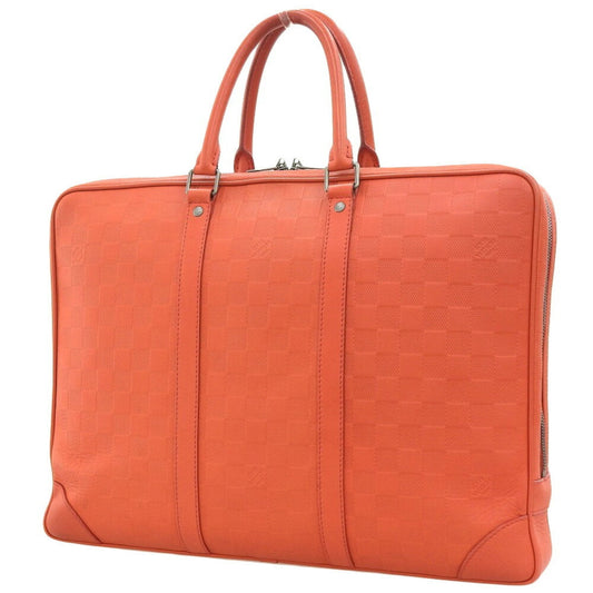 LOUIS VUITTON Damier Anfini Porte Document Voyage PDV Bag Fusion N41143