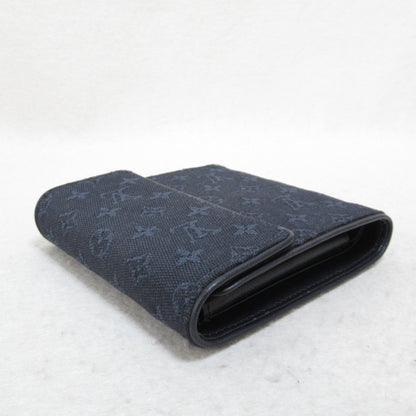 LOUIS VUITTON Porto Bier Carte Credit Monet Trifold Wallet Blue TST blue Monogram mini canvas M92439