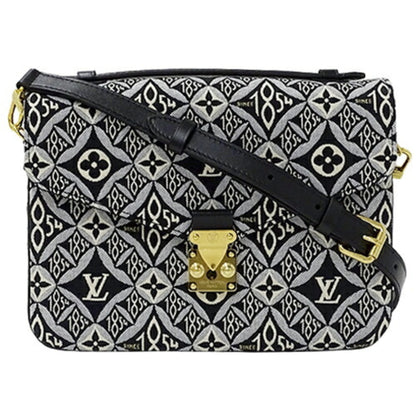 LOUIS VUITTON Bag Monogram Jacquard SINCE 1854 Ladies Handbag Shoulder Pochette Metis MM Gray M57272 2020 Collection