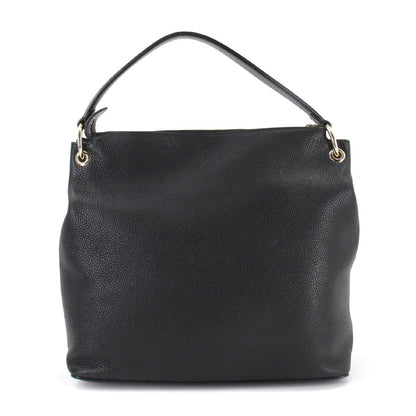 Gucci Soho 2way Shoulder Bag Leather Black 536194 Gold Hardware SOHO