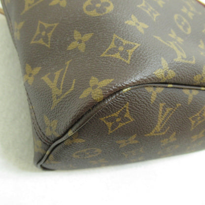 LOUIS VUITTON Never full PM Brown Pivoine Fuschia Monogram PVC coated canvas M41245