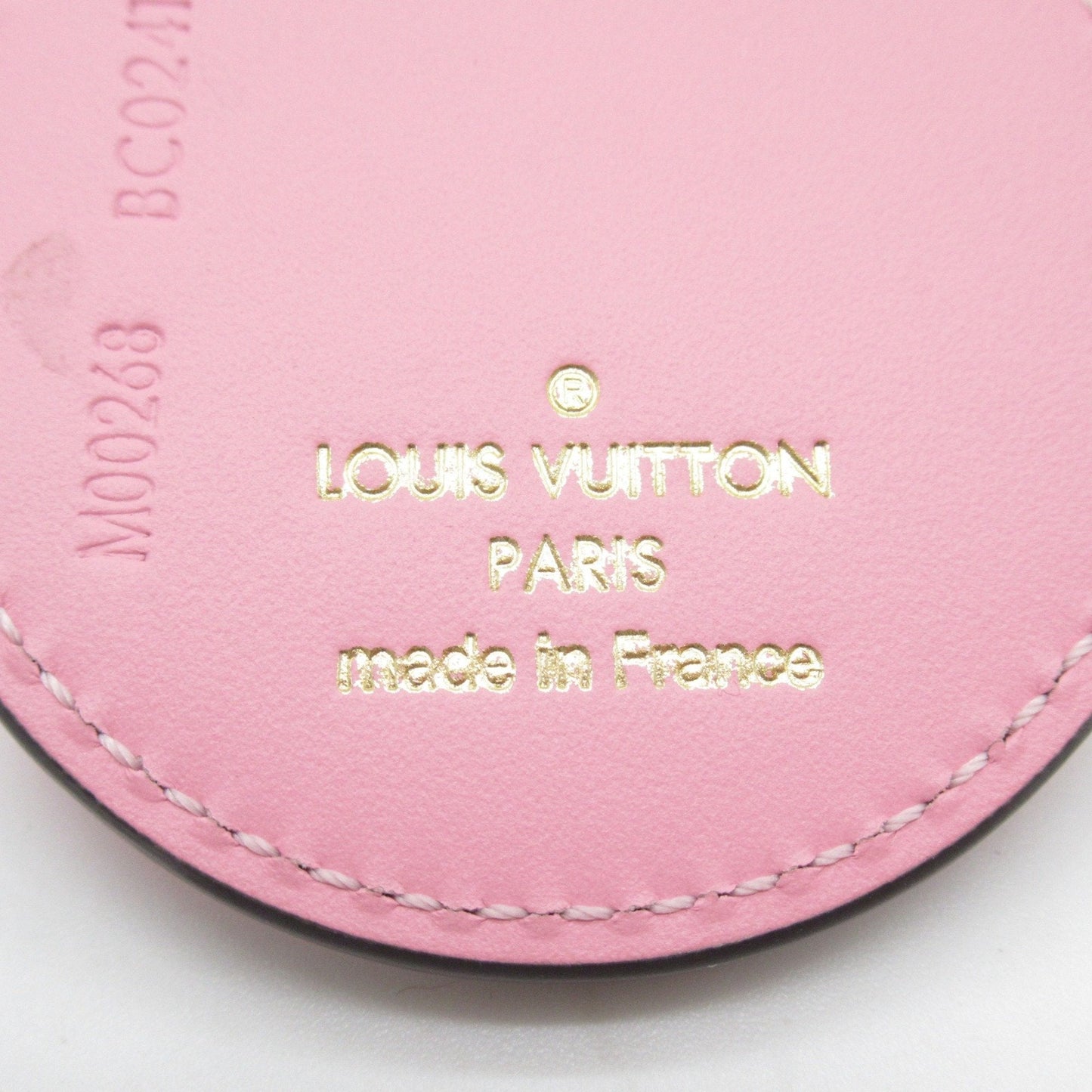 LOUIS VUITTON portocle valentine heart Pink Vernis M00268
