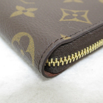 LOUIS VUITTON Zippy coin purse Brown Monogram PVC coated canvas M60067