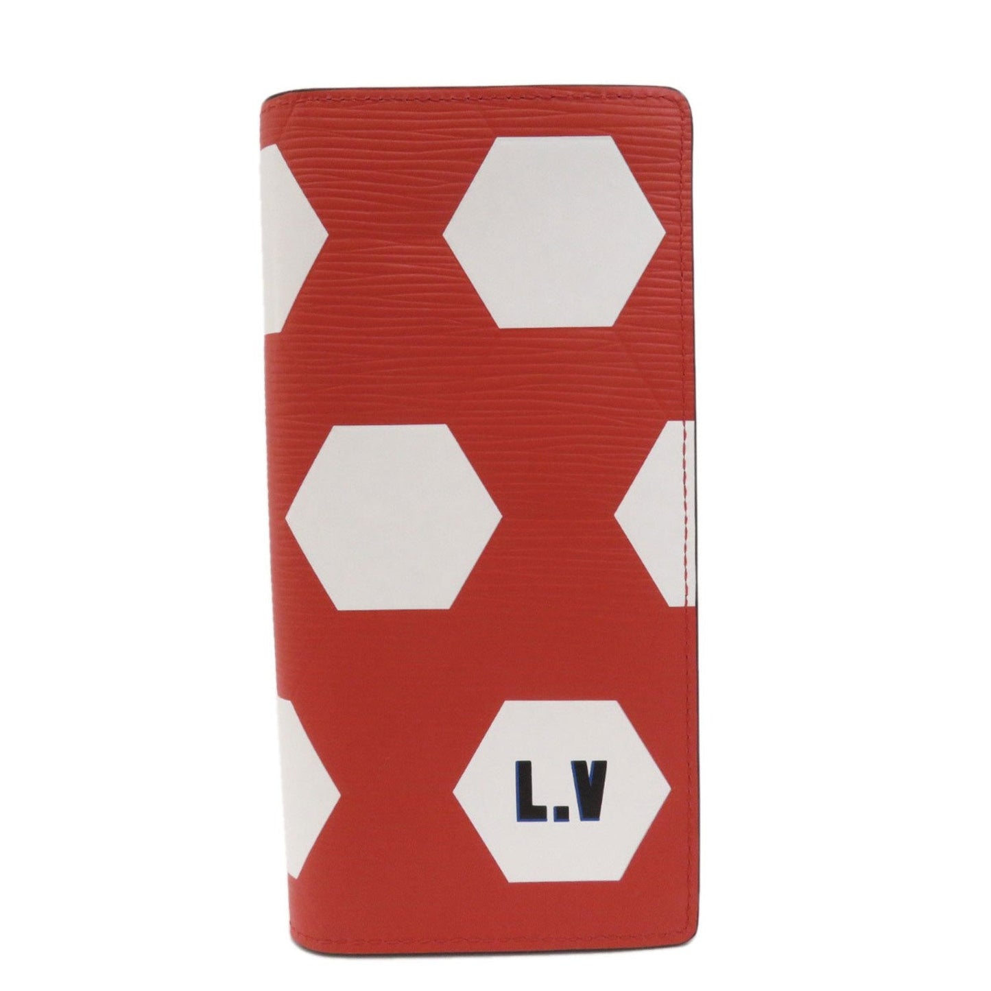 LOUIS VUITTON M63230 Portefeuille Brazza FIFA 2018 World Cup Limited Long Wallet Epi Leather Men's