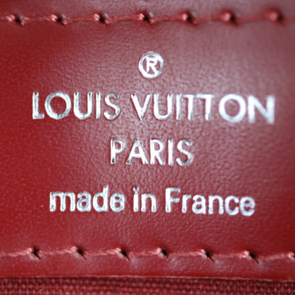 LOUIS VUITTON Blair MM Handbag M4030E Epi Leather Carmine Red Series Silver Metal Fittings
