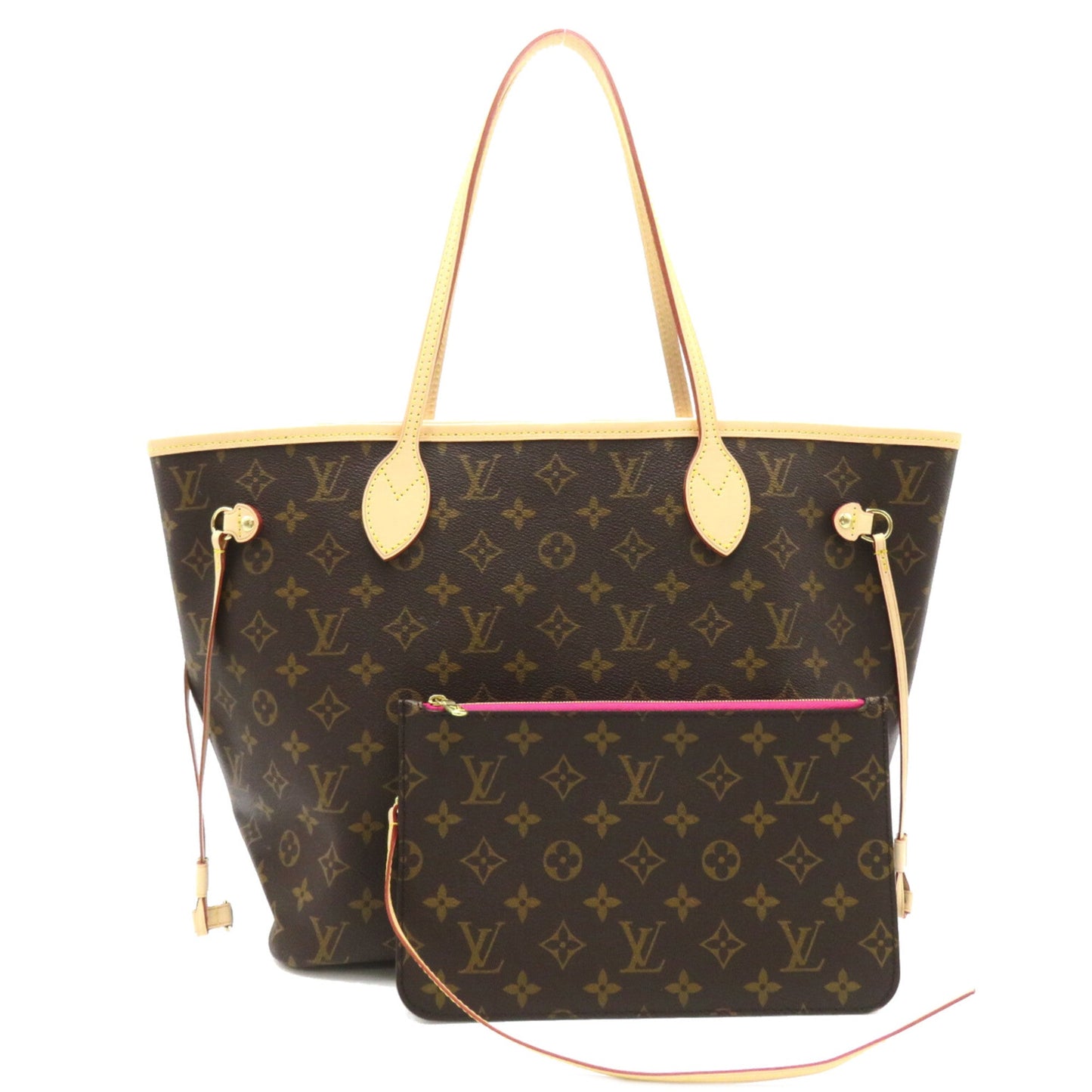 LOUIS VUITTON Neverfull MM Brown Pivoine Monogram PVC coated canvas M41178
