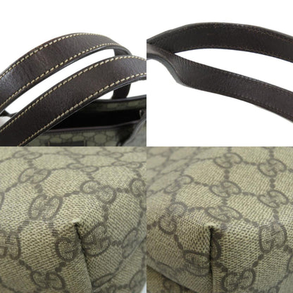 Gucci 211138 GG Handbag Leather / PVC Ladies GUCCI