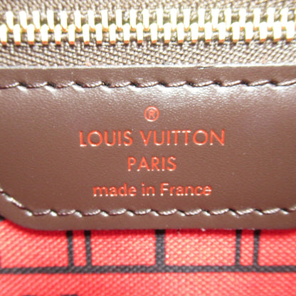 LOUIS VUITTON Never full Brown Ebene Damier PVC coated canvas N51109