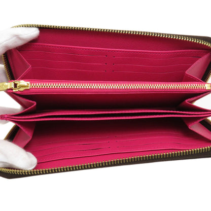 LOUIS VUITTON M63392 Zippy Patches Stories Long Wallet Monogram Canvas Women's