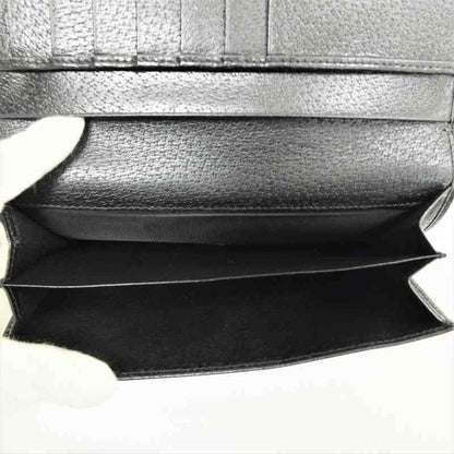 Gucci long wallet W 035 1408 2150 GUCCI leather black