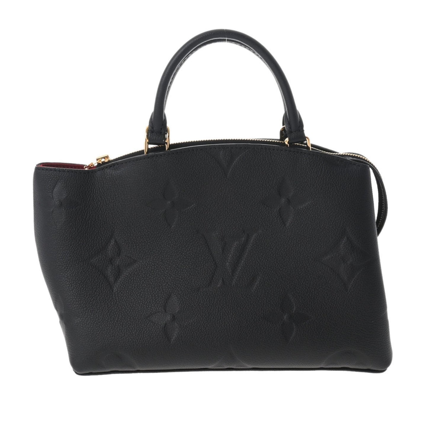 LOUIS VUITTON Monogram Emplant Petit Palais PM Noir M58916 Women's Bag