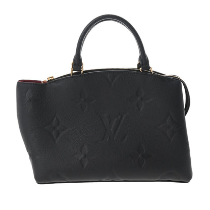 LOUIS VUITTON Monogram Emplant Petit Palais PM Noir M58916 Women's Bag