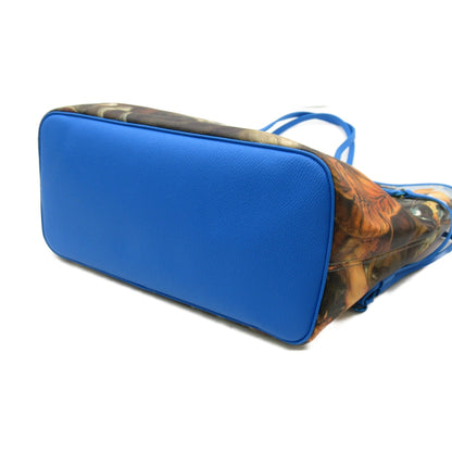 LOUIS VUITTON Rubens Neverfull MM without pouch Blue PVC coated canvas Masters collection M43317