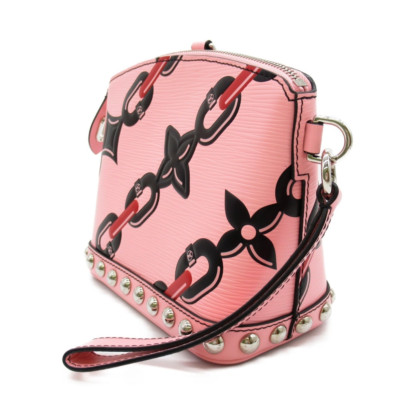 LOUIS VUITTON mini lockit Pink Rose Epi leather M42309